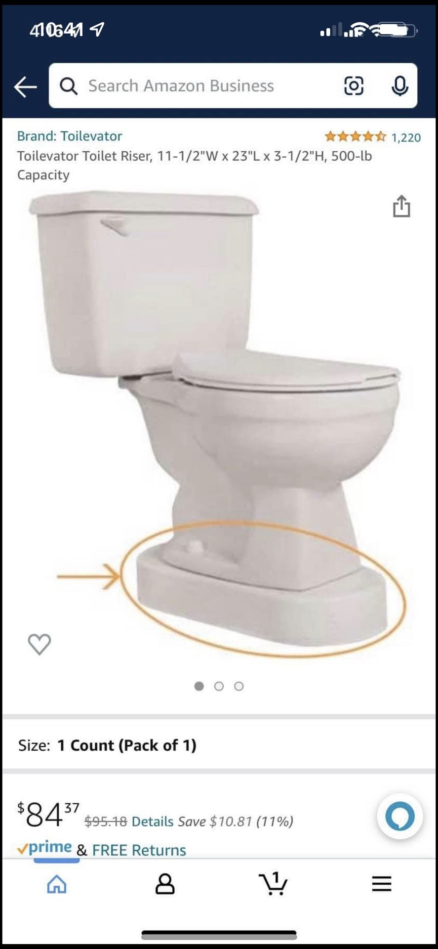 Toilevator 3.5" Additional Height