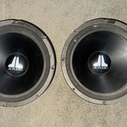 JL Audio 12w 1-8 subwoofers