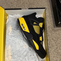 Jordan 4s “Thunder Yellow”