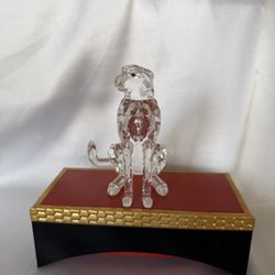 SWAROVSKI CRYSTAL | CHEETAH FIGURINE ✪NWD✪ (contact info removed)001 RETIRED RARE 1(contact info removed)25
