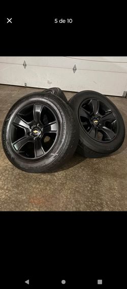 rims and tires 275/55R20 chevy silverado