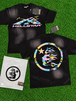 Hellstar Black Camo Graphic T-Shirt 49.99$