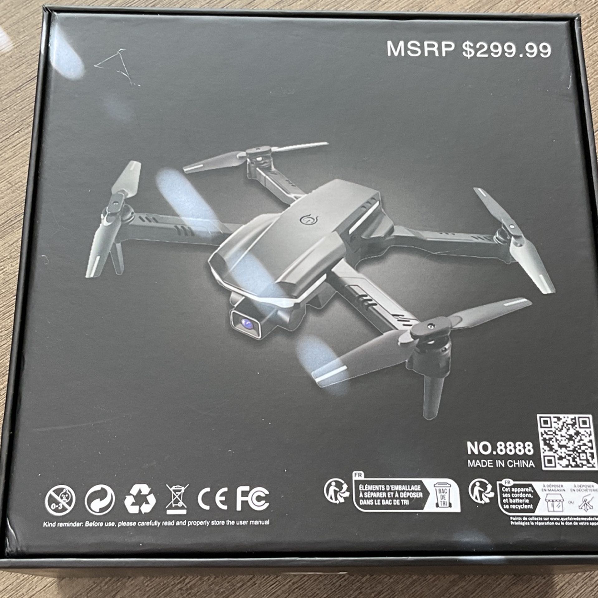 RC UFO Drone New In Open Box! Great Christmas Gift! Excellent Starter Drone. 