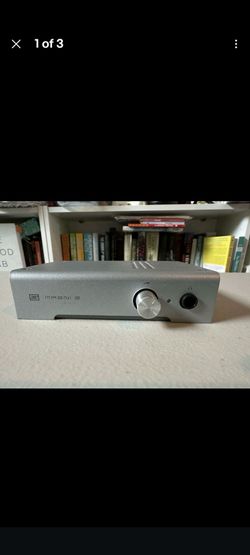 SChiit audio silver headphones amp/ preamp