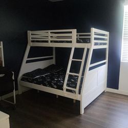 Twin Over Full Bunk Bed.