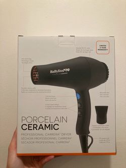 Babylisspro Porcelain Ceramic Carrera2 Dryer 2 AVAILABLE