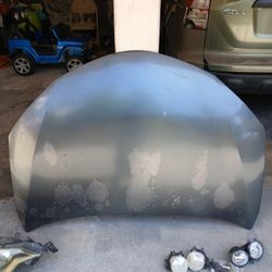 Front end parts  2014 toyota corolla. Hood headlights fog lights