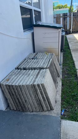 Concrete Patio stones Free