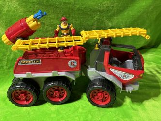 Fire Truck Fisher Price Hero World Rescue ladder fire fighter