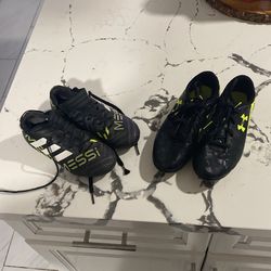Messi Nemesis & Under Armour Cleats 