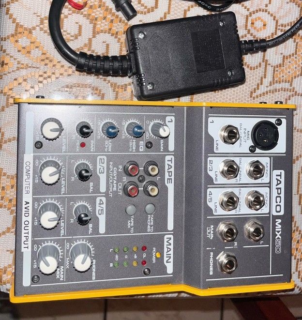 Tapco/Mackie 5 Channel Compact Mixer