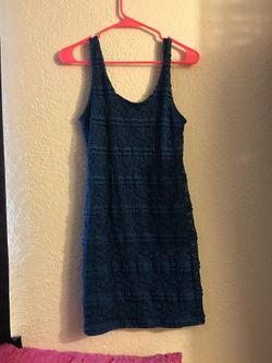 Dress new medium blue forever 21