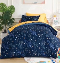 Pick up from Mount Juliet 37122..New 7 Pieces Full/Queen Size Kids Comforter Sets, Hotel Collection for All Season, Advanced Digital Printing, Super S