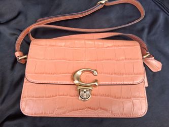 Coach Crocodile Shoulder  Bag