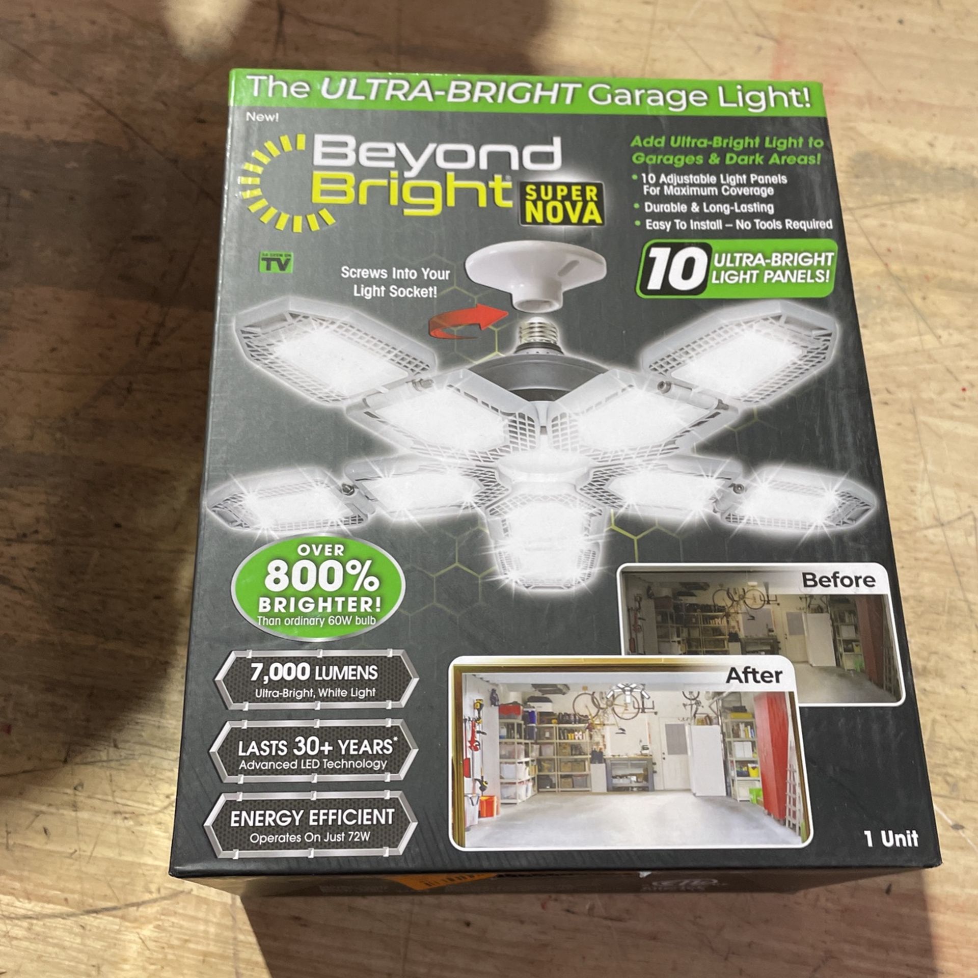 Beyond Bright Garage Light