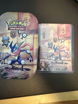 Pokémon Trading Card Game Bundle with Tin, Poster, Cards, and Accessories