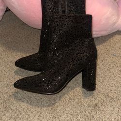Black Booties Size 8 