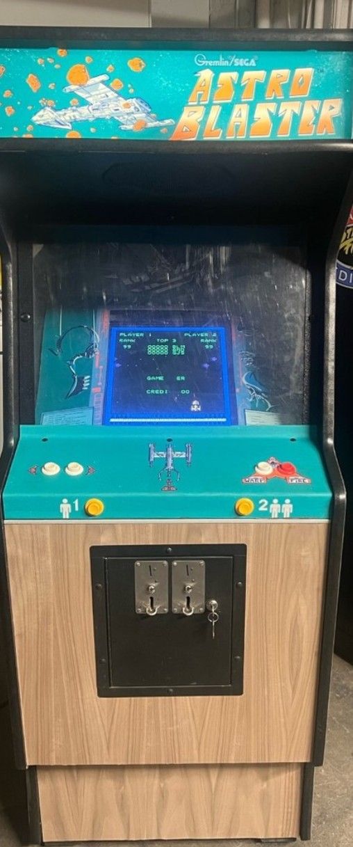 Astro Blaster 1981 Arcade plus one more machine for Sale in Oak Lawn ...