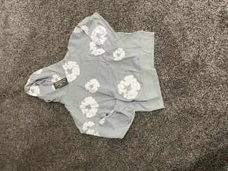 Denim tear grey hoodie