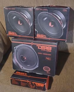DS18 PRO-X694BM Car Speakers Bundle