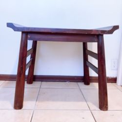 Heavy Solid Wood Hand Crafted Japanese Table