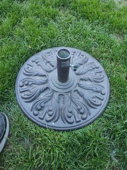 Heavy duty cast iron  umbrella  stand