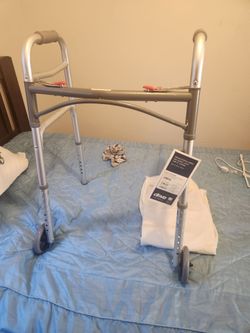 Walker with wheels