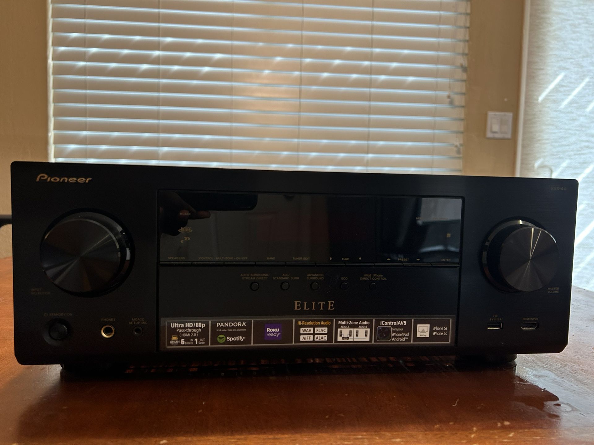 Pioneer Elite VSX 44 Audio Video Receiver