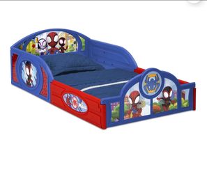 Spiderman toddler bed