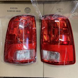 Pair Tail Lights Assembly  2009-2017 Dodge 2500 Ram 1500 Brake Lamps driver passenger side