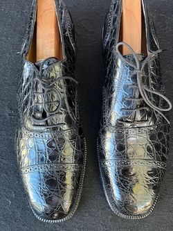 Ferragamo Alligator Shoes Size 12