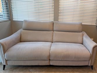 Like New Genuine Suede Sofa $295