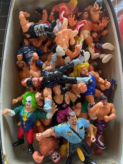 WWF wrestling figures