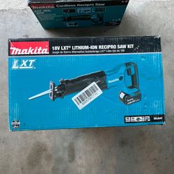 Brand New, Makita  Recíprio Saw XRJ04T