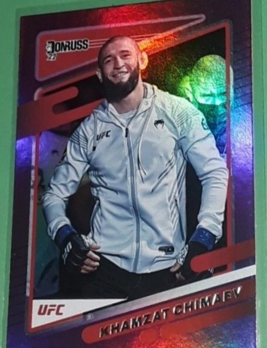 UFC Khamzat Chimaev Card Pirple Flood