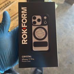 rokform crystal iphone 17 pro case