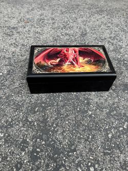 Wooden Dragon Box
