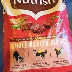 Nutrish 40 lb dog food