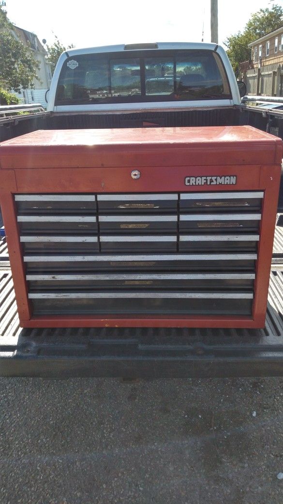 Craftsman 12 Drawer Top Box Heavy Steel
