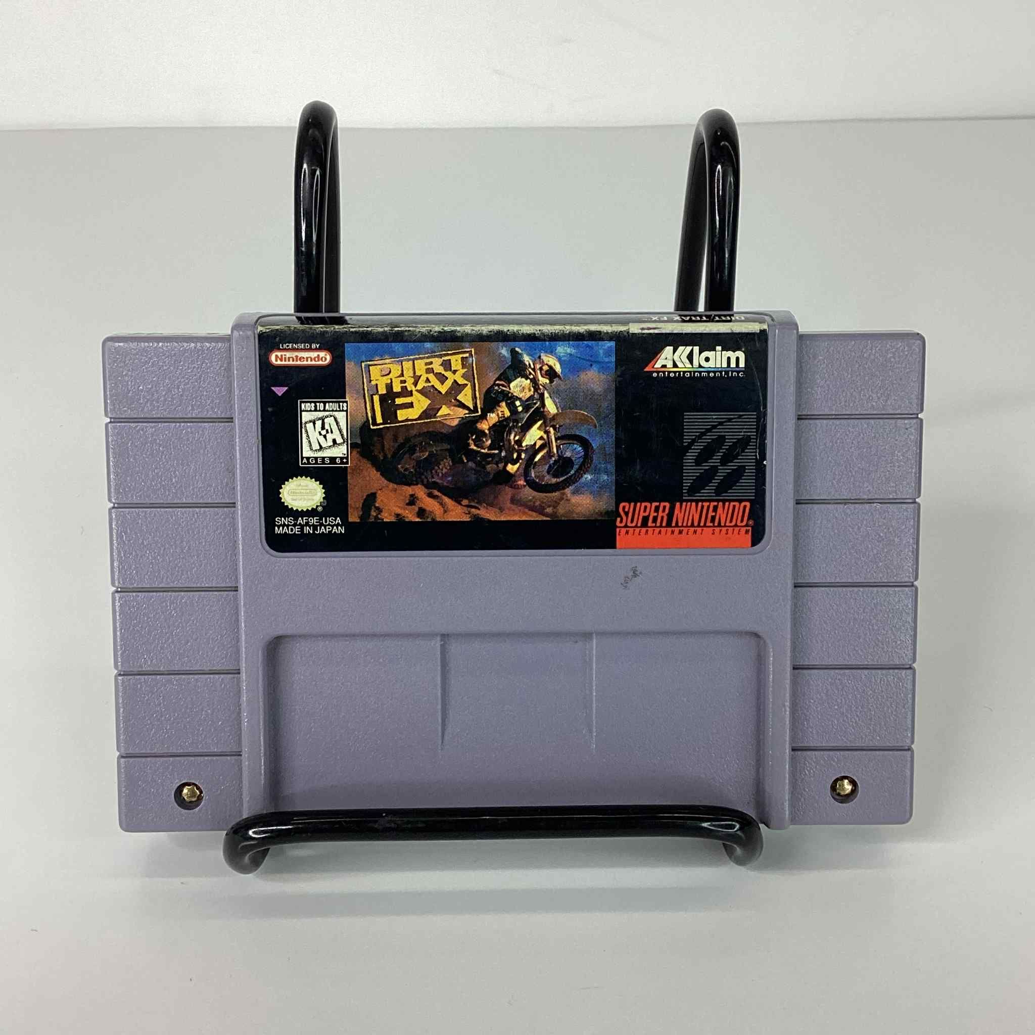 Super Nintendo NES Dirt Trax FX Video Game 