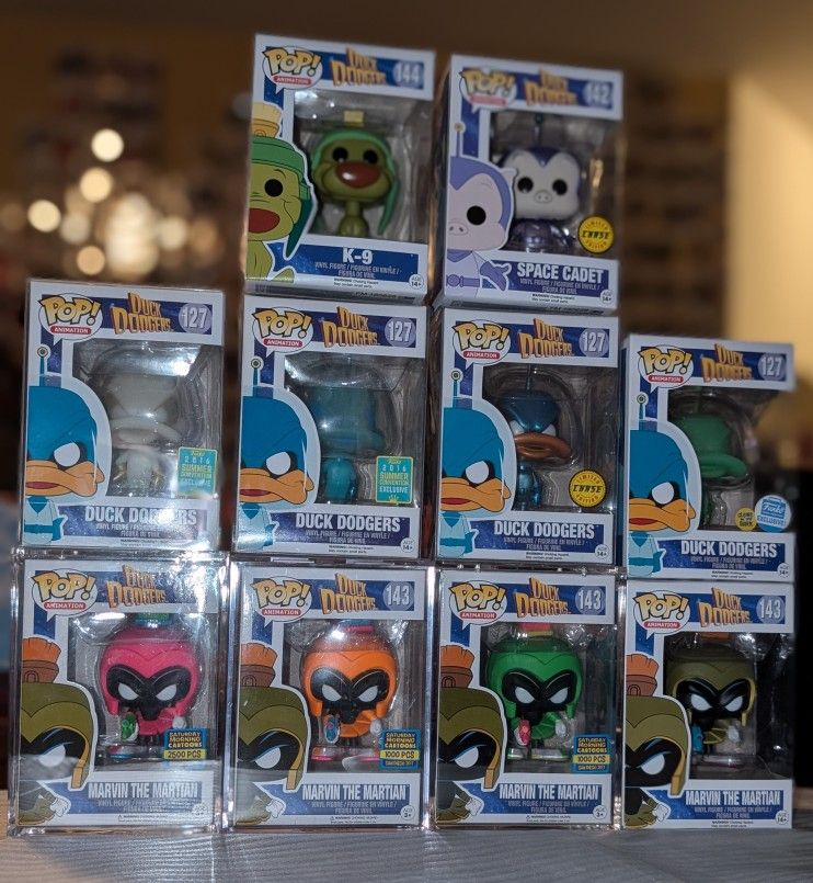 Duck Dodgers Funko Pops
