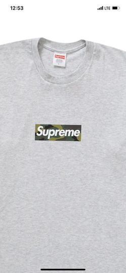 Supreme Camo Box Logo Tee Side Large 