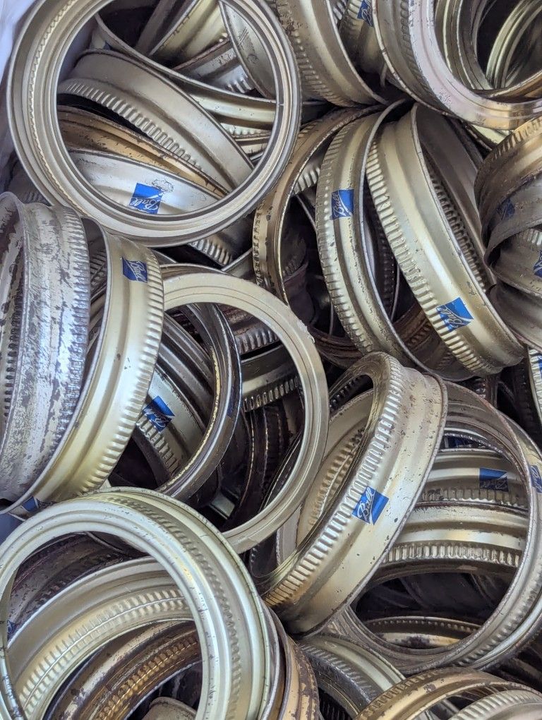 Mason Jar Lid Rings 50 Count