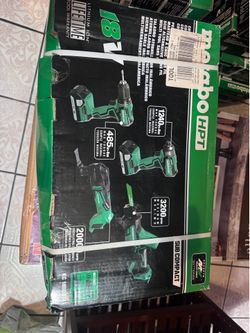Metabo HPT MultiVolt 18-volt 4-Tool Brushless Power Tool Combo Kit (2-Batteries Included and Charger Included)
