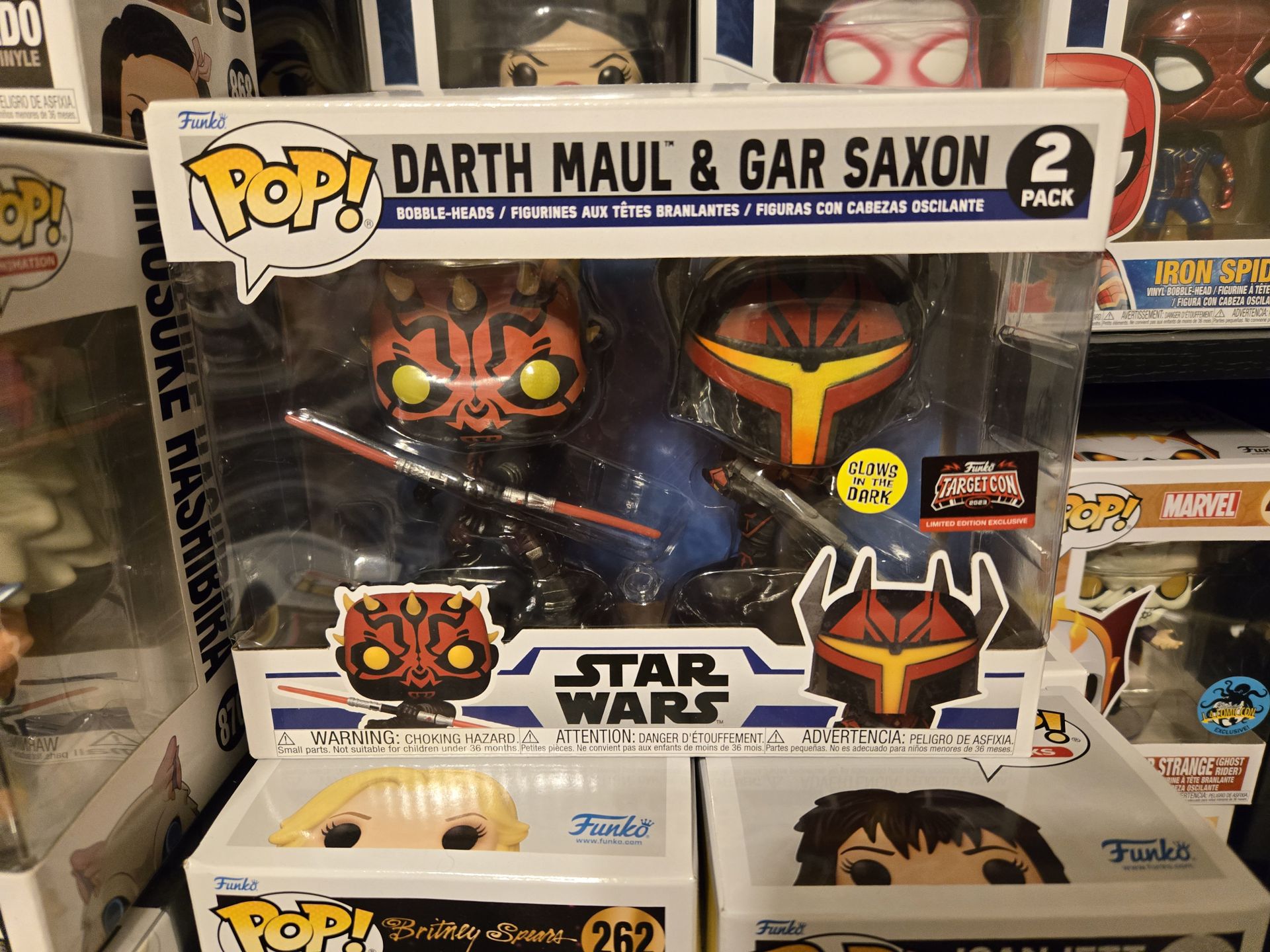 Funko Pop Star Wars Darth Maul & Gar Saxon