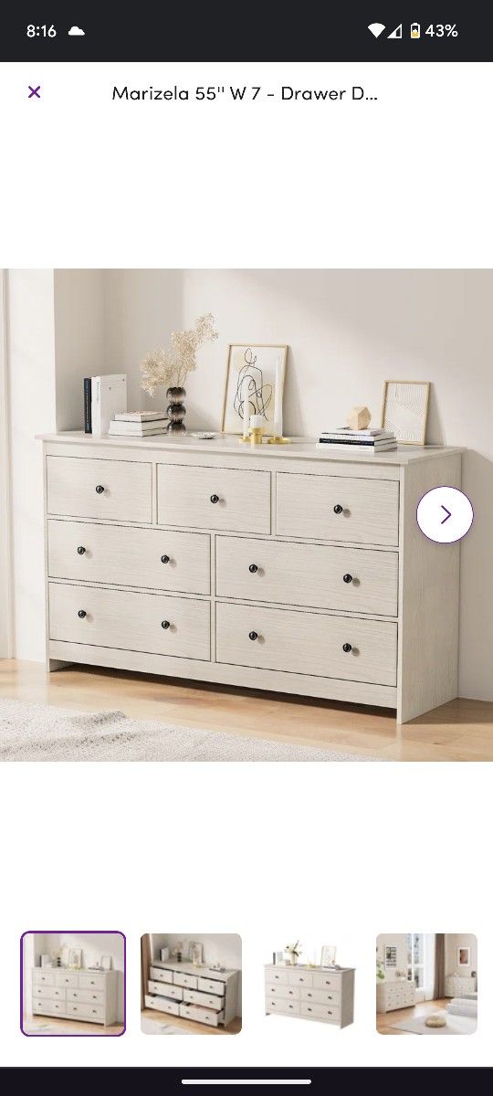 Brand New In Box Dresser