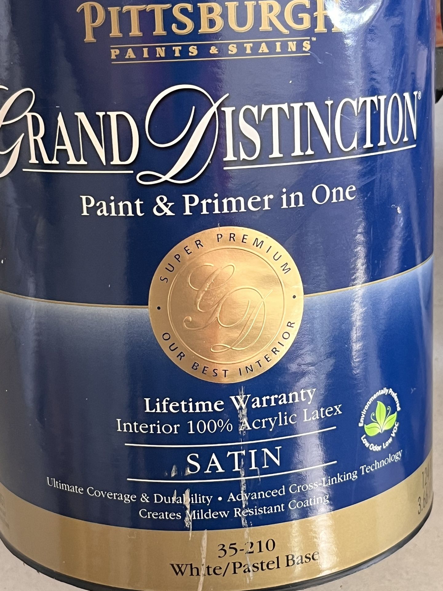 Pittsburgh Grand Distinction Paint & Primer- Satin
