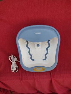 Heated Foot Spa with Bubbles & Massage