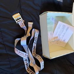 Offwhite Industrial Belt 