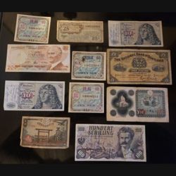 Antique Overseas Money